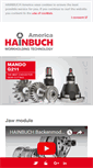 Mobile Screenshot of hainbuchamerica.com